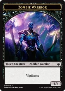 Zombie Warrior Token (11/19)