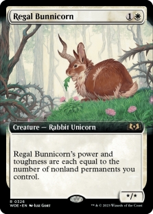 Regal Bunnicorn (Extended Art)