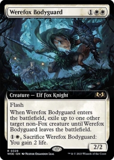 Werefox Bodyguard (Extended Art)