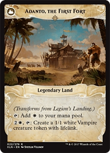 Legion's Landing // Adanto, the First Fort