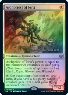 Archpriest of Iona (Zendikar Rising Prerelease)