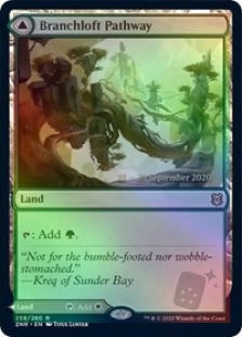 Branchloft Pathway // Boulderloft Pathway (Zendikar Rising Prerelease)