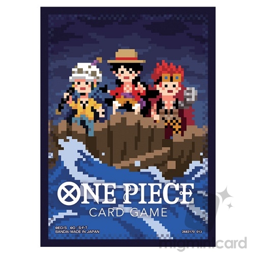 Bandai - One Piece Official Card Sleeves Vol. 6 - The Three Captains (Dot) - 961106