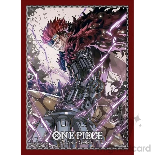 Bandai - One Piece Official Card Sleeves Vol. 9 - Eustass"Captain"Kid - 707117