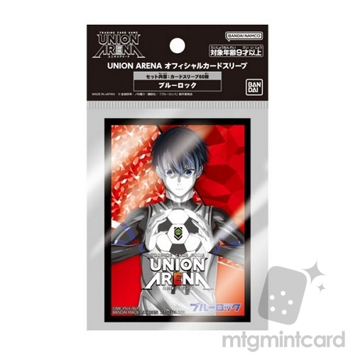 Bandai - Union Arena Official Card Sleeve - BLUE LOCK - 084705