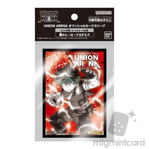 Bandai - Union Arena Official Card Sleeve - My Hero Academia - 929222