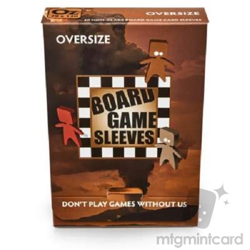 Arcane Tinmen 50 - Board Game Card Sleeves Non-Glare - 79 x 120mm - Oversize - AT-10428