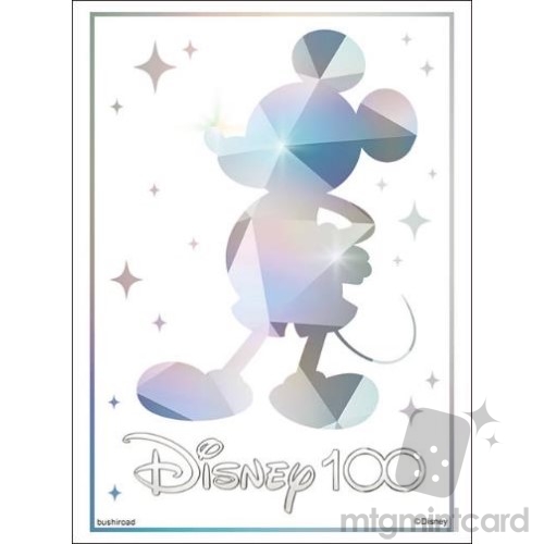 Bushiroad 75 Sleeves Collection - Disney 100 - Mickey Mouse Silhouette Ver. - Vol.3985