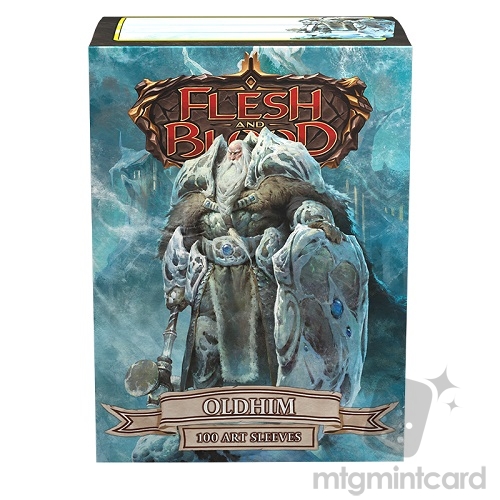 Dragon Shield 100 - Standard Deck Protector Sleeves - Art Matte - Flesh and Blood - Oldhim - AT-16040