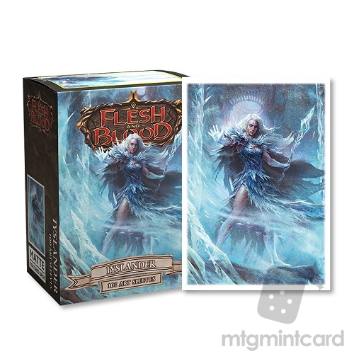 Dragon Shield 100 - Standard Deck Protector Sleeves - Art Matte - Flesh and Blood Uprising - Iyslander - AT-16052