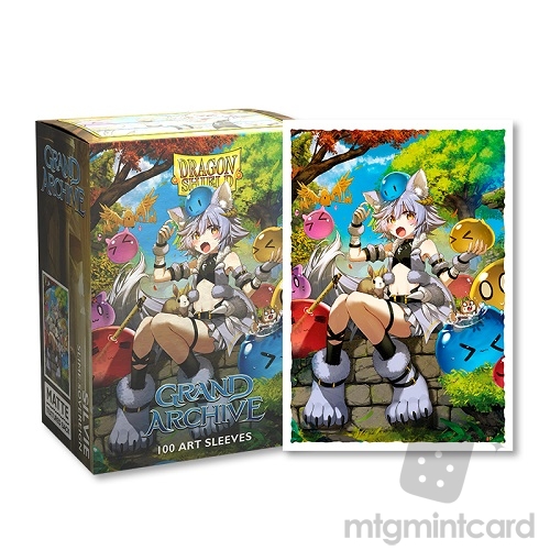 Dragon Shield 100 - Standard Deck Protector Sleeves - Art Matte - Grand Archive - Silvie - AT-16114