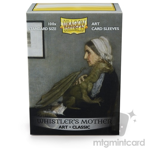 Dragon Shield 100 - Standard Deck Protector Sleeves - Art Sleeve Whistler's Mother - AT-12017