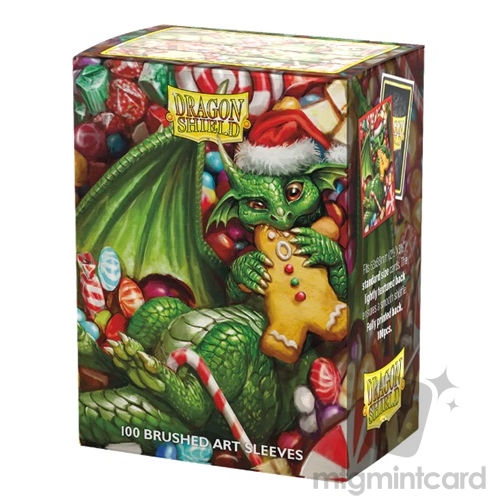 Dragon Shield 100 - Standard Deck Protector Sleeves - Brushed Art - Brushed Art - Christmas 2024 - AT-12125