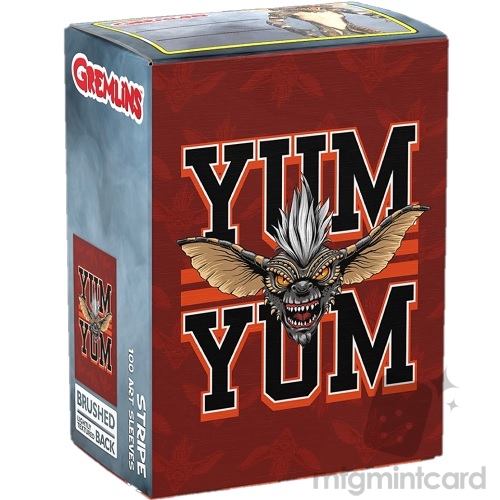 Dragon Shield 100 - Standard Deck Protector Sleeves - Brushed Art - Gremlins - Stripe - AT-16123