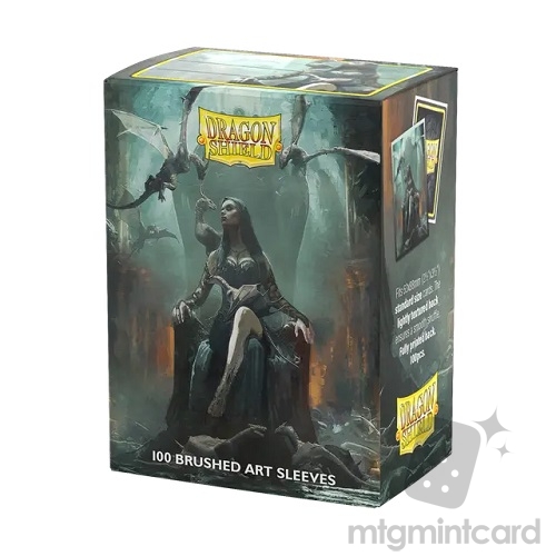 Dragon Shield 100 - Standard Deck Protector Sleeves - Brushed Art - Halloween 2024 - AT-12121