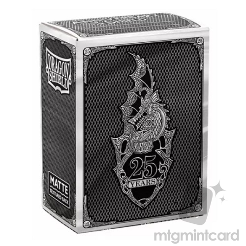 Dragon Shield 100 - Standard Deck Protector Sleeves - Dual Matte Art - 25th Anniversary - AT-12120