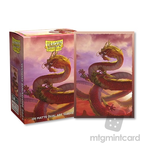 Dragon Shield 100 - Standard Deck Protector Sleeves - Dual Matte Art - Year of the Dragon 2024 - AT-12186