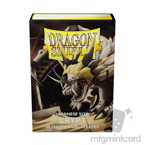 Dragon Shield 60 - Deck Protector Sleeves - Japanese Size Dual Matte - Crypt (Neonen) - AT-15152