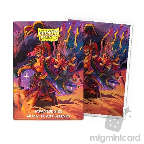 Dragon Shield 60 - Deck Protector Sleeves - Japanese size Matte Art - The Fallen - AT-12628