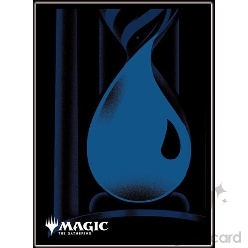 Ensky 80 - Magic MTG Players Card Sleeves - MANA-MINIMALIST - Blue Mana (Symbol) - MTGS-299