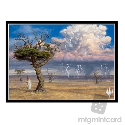 Ensky 80 - Magic MTG Players Card Sleeves - Odyssey(Plains) - MTGS-091