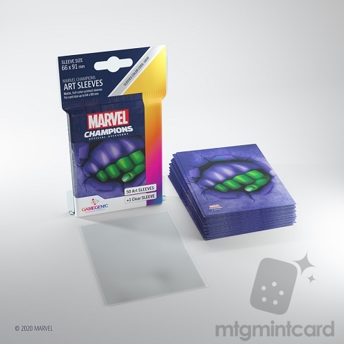 Gamegenic - Marvel Champions 50+1 - Matte Art Sleeves - She-Hulk - GGS10095ML