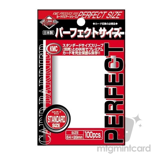 KMC 100 Full Sized card sleeves deck protectors - Perfect Size - 000273
