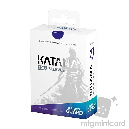 Ultimate Guard 100 - Katana Sleeves Standard Size - Blue - UGD010108