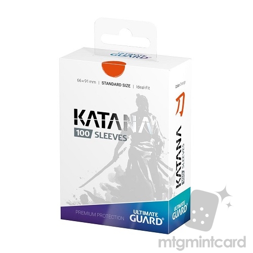 Ultimate Guard 100 - Katana Sleeves Standard Size - Orange - UGD010898