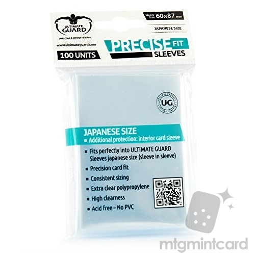 100 Ultimate Guard UGD010050 Precise Fit Sleeves