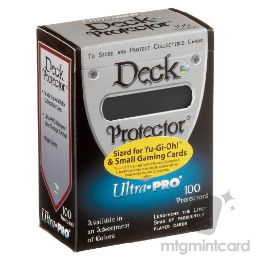 Ultra PRO 100 - Small Size Deck Protector Sleeves - Black - 81615