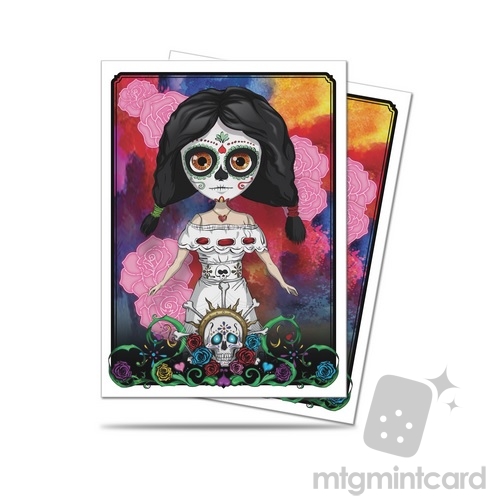 Ultra PRO 50 Dia De Los Muertos Standard Deck Protectors - Doll - 84947