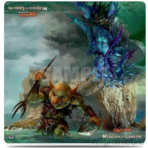 Ultra PRO Magic the Gathering Duel Playmat - Merfolk vs Goblins (24" x 24") - 86705