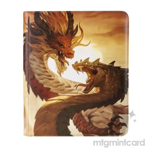 Dragon Shield - Card Codex Zipster Binder Regular - Wood Snake 2025 - AT-38017