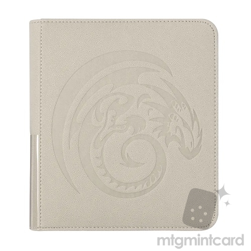 Dragon Shield - Card Codex Zipster Binder Small - Ashen White - AT-38212