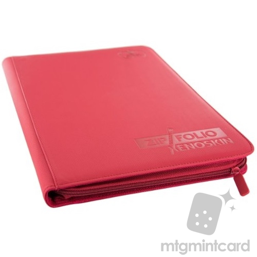 Ultimate Guard 9-Pocket Zipfolio XenoSkin - Red - UGD010210