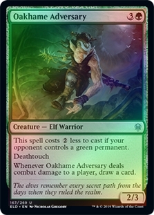 Throne of Eldraine Mtg x4 4x ELD Magic Bog Naughty-Foil 080