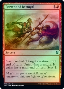FOIL SLAUGHTER-PRIEST OF MOGIS X4 Theros Beyond Death THB Magic MTG MINT CARD