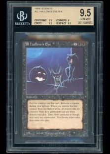 ALL HALLOW'S EVE (BGS GRADED 9.5 #0011086572) Legends LEG