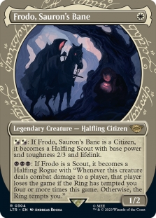 smeagol mtg card SMEAGOL, HELPFUL GUIDE (SHOWCASE) (330) The Lord Of The Rings Magic MTG CARD