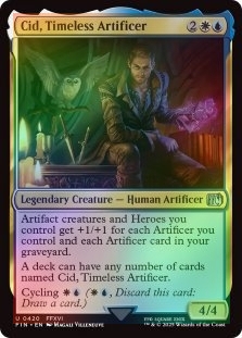 FOIL CID, TIMELESS ARTIFICER (420) Final Fantasy FIN Magic MTG MINT CARD | eBay FOIL CID, TIMELESS ARTIFICER (420) Final Fantasy FIN Magic MTG MINT CARD | eBay