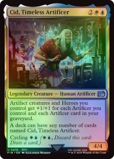 FOIL CID, TIMELESS ARTIFICER (410) Final Fantasy FIN Magic MTG MINT CARD | eBay FOIL CID, TIMELESS ARTIFICER (410) Final Fantasy FIN Magic MTG MINT CARD | eBay