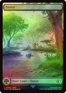 FOIL ISLAND (FULL ART) (299) X4 Final Fantasy FIN Magic MTG MINT CARD | eBay