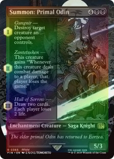 FOIL SUMMON: PRIMAL ODIN (BORDERLESS) Final Fantasy FIN Magic MTG MINT CARD | eBay FOIL SUMMON: PRIMAL ODIN (BORDERLESS) Final Fantasy FIN Magic MTG MINT CARD | eBay