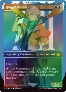 FOIL HOPE ESTHEIM (BORDERLESS) (SURGE FOIL) (541) Final Fantasy FIN Magic  MTG | eBay