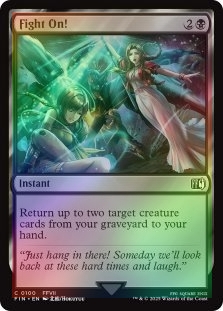 FOIL FIGHT ON! X4 Final Fantasy FIN Magic MTG MINT CARD | eBay FOIL FIGHT ON! X4 Final Fantasy FIN Magic MTG MINT CARD | eBay
