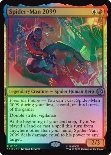 FOIL SPIDER-MAN 2099 X4 Marvel's Spider-man SPM Magic MTG MINT CARD | eBay