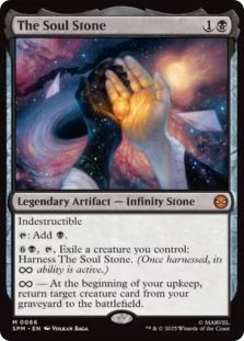 THE SOUL STONE (066) Marvel's Spider-man SPM Magic MTG MINT CARD
