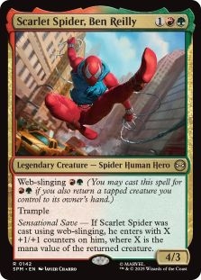 radioactive spider card mtg RADIOACTIVE SPIDER (111) X4 Marvel's Spider-man SPM Magic MTG MINT CARD
