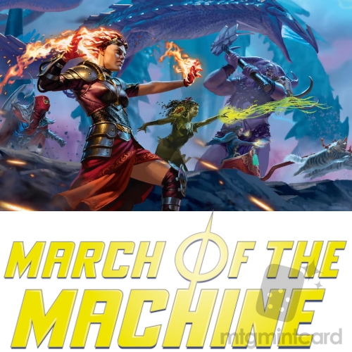 March of the Machine MOM Art Series Complete Set (81 in a set)